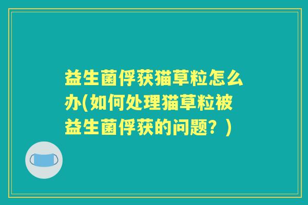 益生菌俘获猫草粒怎么办(如何处理猫草粒被益生菌俘获的问题?) 益生菌俘获猫草粒怎么办(如何处理猫草粒被益生菌俘获的问题?)
