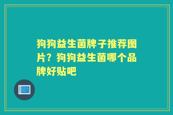 狗狗益生菌牌子推荐图片?狗狗益生菌哪个品牌好贴吧 狗狗益生菌牌子推荐图片?狗狗益生菌哪个品牌好贴吧