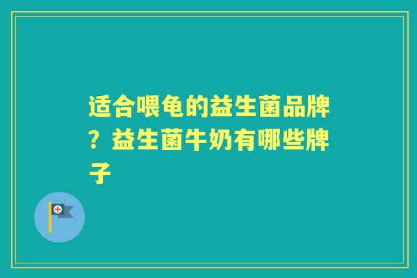 适合喂龟的益生菌品牌?益生菌牛奶有哪些牌子 适合喂龟的益生菌品牌?益生菌牛奶有哪些牌子