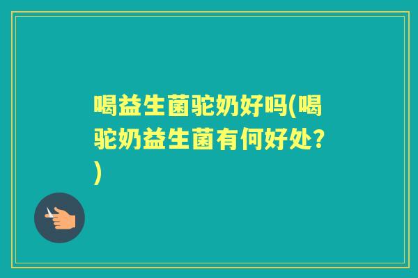喝益生菌驼奶好吗(喝驼奶益生菌有何好处?) 喝益生菌驼奶好吗(喝驼奶益生菌有何好处?)