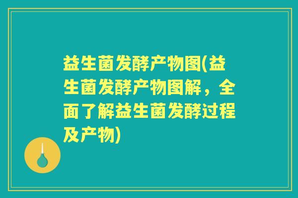 益生菌发酵产物图(益生菌发酵产物图解,全面了解益生菌发酵过程及产物) 益生菌发酵产物图(益生菌发酵产物图解,全面了解益生菌发酵过程及产物)