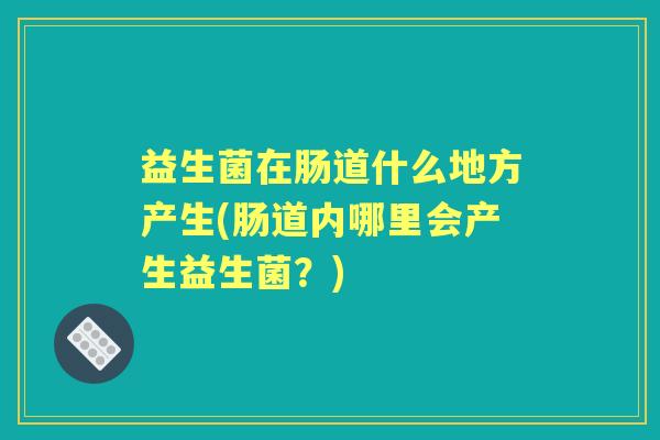 益生菌在肠道什么地方产生(肠道内哪里会产生益生菌？)